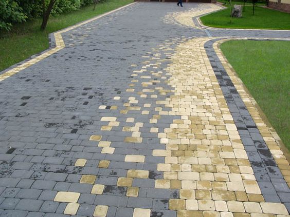 дорожка из базальта